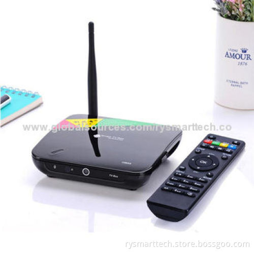 RK3188 Quad-core Android 4.4 OS, Android TV Box with 2.0M Camera
